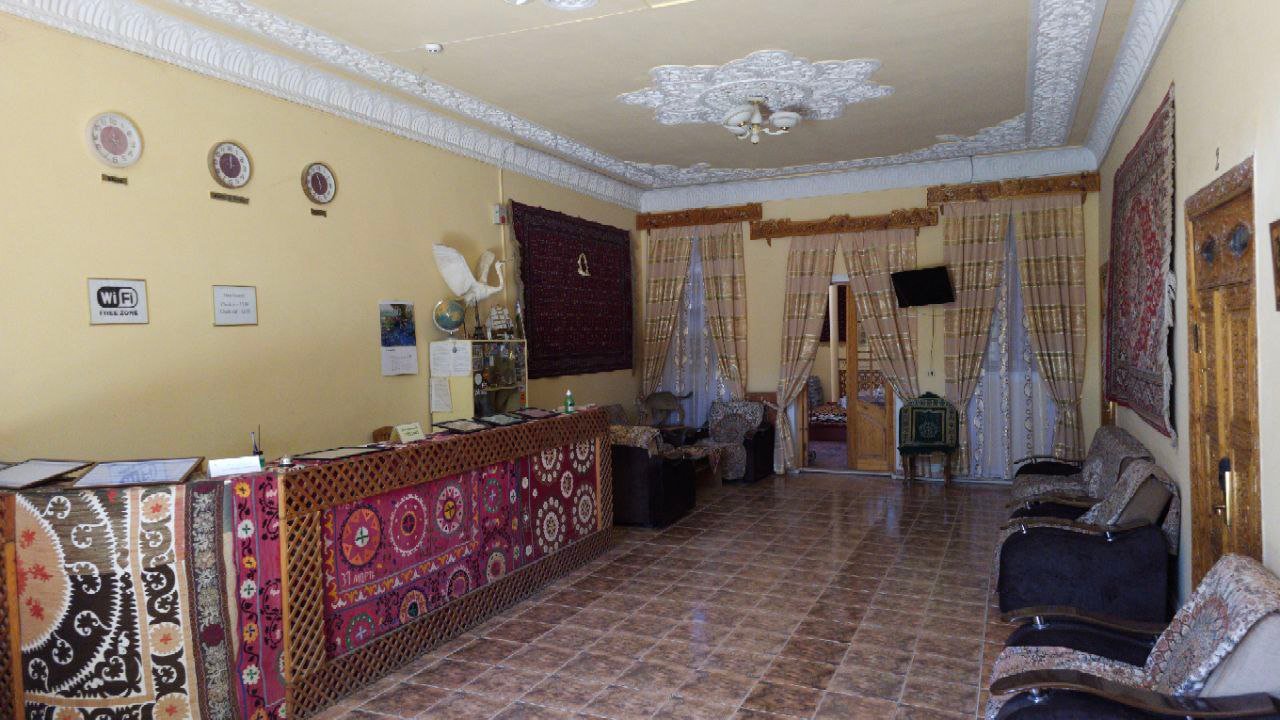 Classic lobby and waiting area with traditional ornamental decor